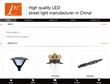 Tablet Screenshot of czbetter-lighting.com